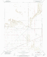 Download a high-resolution, GPS-compatible USGS topo map for Dugway Proving Ground NE, UT (1956 edition)