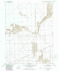Download a high-resolution, GPS-compatible USGS topo map for Dugway Proving Ground NE, UT (1988 edition)