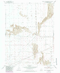 Download a high-resolution, GPS-compatible USGS topo map for Dugway Proving Ground NE, UT (1984 edition)
