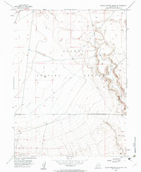 Download a high-resolution, GPS-compatible USGS topo map for Dugway Proving Ground SE, UT (1961 edition)