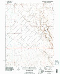 Download a high-resolution, GPS-compatible USGS topo map for Dugway Proving Ground SE, UT (1996 edition)