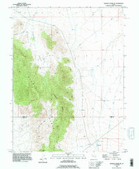 Download a high-resolution, GPS-compatible USGS topo map for Dugway Range NE, UT (1996 edition)