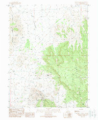 Download a high-resolution, GPS-compatible USGS topo map for Dugway Range SW, UT (1989 edition)