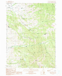 Download a high-resolution, GPS-compatible USGS topo map for Durst Mountain, UT (1990 edition)