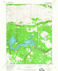 Download a high-resolution, GPS-compatible USGS topo map for Dutch John, UT (1967 edition)