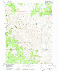 Download a high-resolution, GPS-compatible USGS topo map for Dutch Peak, UT (1980 edition)