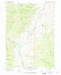Download a high-resolution, GPS-compatible USGS topo map for East Canyon Reservoir, UT (1975 edition)