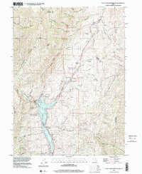 Download a high-resolution, GPS-compatible USGS topo map for East Canyon Reservoir, UT (2001 edition)