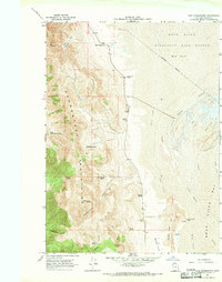 preview thumbnail of historical topo map of Box Elder County, UT in 1967
