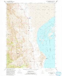 Download a high-resolution, GPS-compatible USGS topo map for East Promontory, UT (1991 edition)