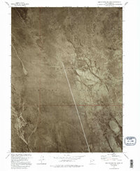 Download a high-resolution, GPS-compatible USGS topo map for East of Gold Hill Wash, UT (1995 edition)