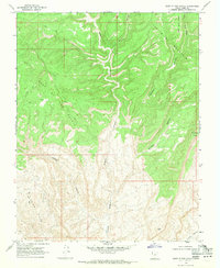 Download a high-resolution, GPS-compatible USGS topo map for East of The Navajo, UT (1971 edition)