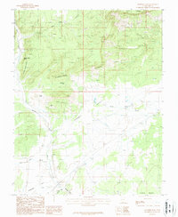 Download a high-resolution, GPS-compatible USGS topo map for Eightmile Pass, UT (1987 edition)