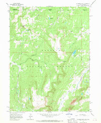 Download a high-resolution, GPS-compatible USGS topo map for Elizabeth Mtn, UT (1968 edition)