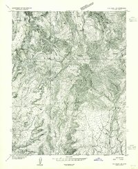 Download a high-resolution, GPS-compatible USGS topo map for Elk Ridge 1 SE, UT (1954 edition)