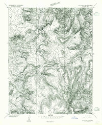 Download a high-resolution, GPS-compatible USGS topo map for Elk Ridge 2 NE, UT (1954 edition)