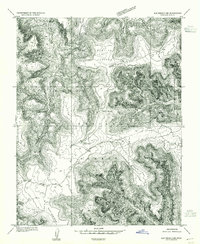 Download a high-resolution, GPS-compatible USGS topo map for Elk Ridge 3 NE, UT (1954 edition)