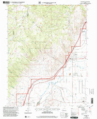 Download a high-resolution, GPS-compatible USGS topo map for Elsinore, UT (2003 edition)