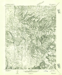Download a high-resolution, GPS-compatible USGS topo map for Emery 4 NE, UT (1954 edition)