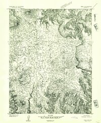 Download a high-resolution, GPS-compatible USGS topo map for Emery 4 SE, UT (1954 edition)
