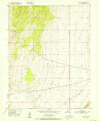 Download a high-resolution, GPS-compatible USGS topo map for Enoch NE, UT (1952 edition)