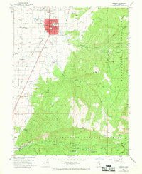 Download a high-resolution, GPS-compatible USGS topo map for Ephraim, UT (1969 edition)