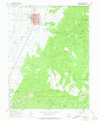 Download a high-resolution, GPS-compatible USGS topo map for Ephraim, UT (1968 edition)