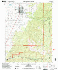Download a high-resolution, GPS-compatible USGS topo map for Ephraim, UT (2004 edition)