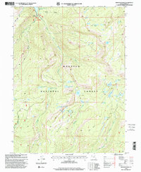 Download a high-resolution, GPS-compatible USGS topo map for Erickson Basin, UT (2001 edition)