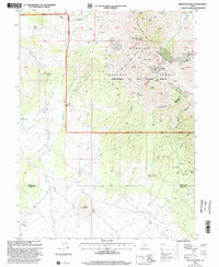 Download a high-resolution, GPS-compatible USGS topo map for Erickson Knoll, UT (2002 edition)