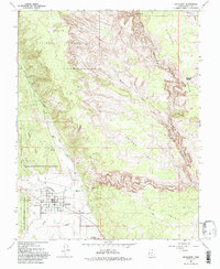 Download a high-resolution, GPS-compatible USGS topo map for Escalante, UT (1993 edition)