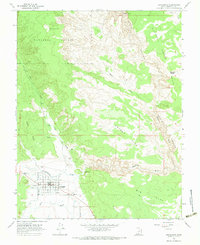 preview thumbnail of historical topo map of Escalante, UT in 1964