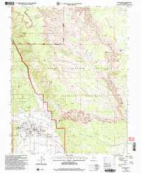 preview thumbnail of historical topo map of Escalante, UT in 2002