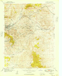 Download a high-resolution, GPS-compatible USGS topo map for Eureka, UT (1949 edition)