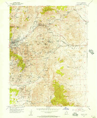 Download a high-resolution, GPS-compatible USGS topo map for Eureka, UT (1957 edition)