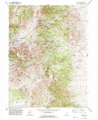 Download a high-resolution, GPS-compatible USGS topo map for Eureka, UT (1992 edition)