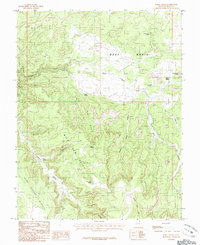 Download a high-resolution, GPS-compatible USGS topo map for Fable Valley, UT (1985 edition)