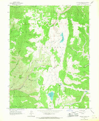 Download a high-resolution, GPS-compatible USGS topo map for Fairview Lakes, UT (1968 edition)