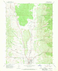 Download a high-resolution, GPS-compatible USGS topo map for Fairview, UT (1969 edition)