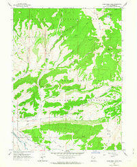 Download a high-resolution, GPS-compatible USGS topo map for Farm Creek Peak, UT (1964 edition)