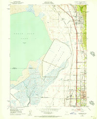Download a high-resolution, GPS-compatible USGS topo map for Farmington, UT (1957 edition)