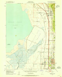 Download a high-resolution, GPS-compatible USGS topo map for Farmington, UT (1954 edition)