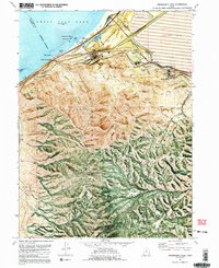 preview thumbnail of historical topo map of Salt Lake County, UT in 1972
