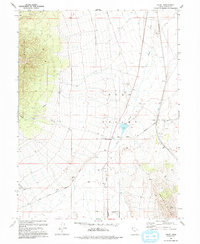 Download a high-resolution, GPS-compatible USGS topo map for Faust, UT (1993 edition)