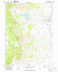 Download a high-resolution, GPS-compatible USGS topo map for Ferron, UT (1979 edition)