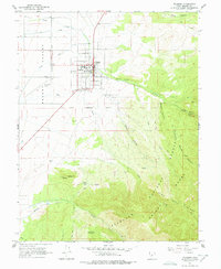 Download a high-resolution, GPS-compatible USGS topo map for Fillmore, UT (1978 edition)