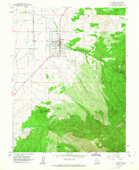 Download a high-resolution, GPS-compatible USGS topo map for Fillmore, UT (1963 edition)