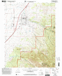 Download a high-resolution, GPS-compatible USGS topo map for Fillmore, UT (2003 edition)