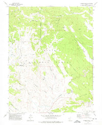 Download a high-resolution, GPS-compatible USGS topo map for Fivemile Ridge, UT (1975 edition)