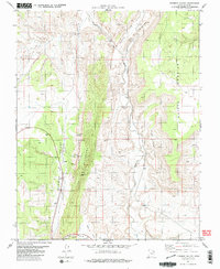 Download a high-resolution, GPS-compatible USGS topo map for Fivemile Valley, UT (1981 edition)